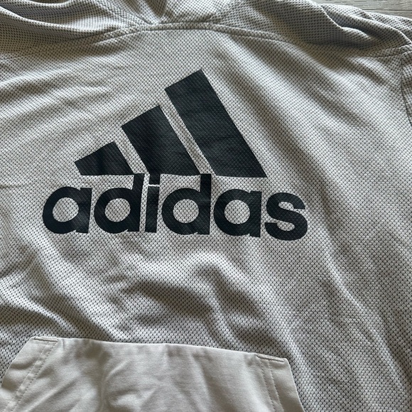 Adidas Gray Utility Jacket with Hood - Picture 2 of 4